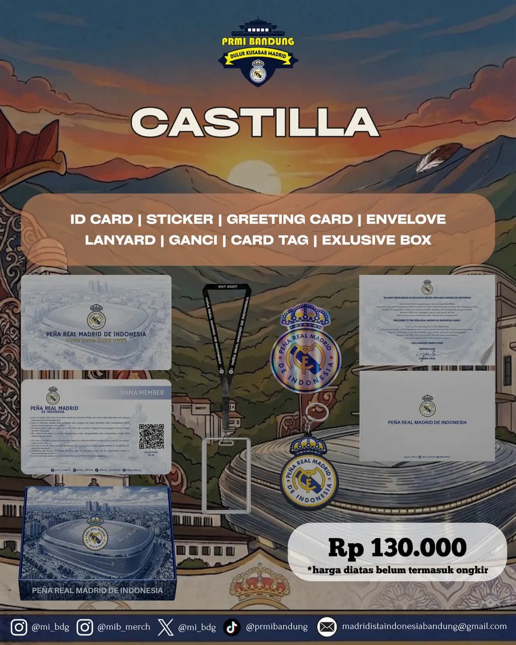 CASTILLA MEMBERSHIP PRMI BANDUNG